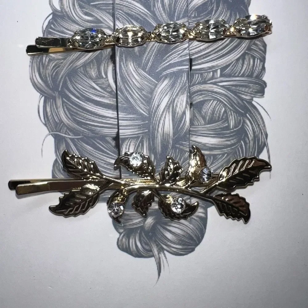 Pretty Little Things Rhinestone Hair‎ Pin Set